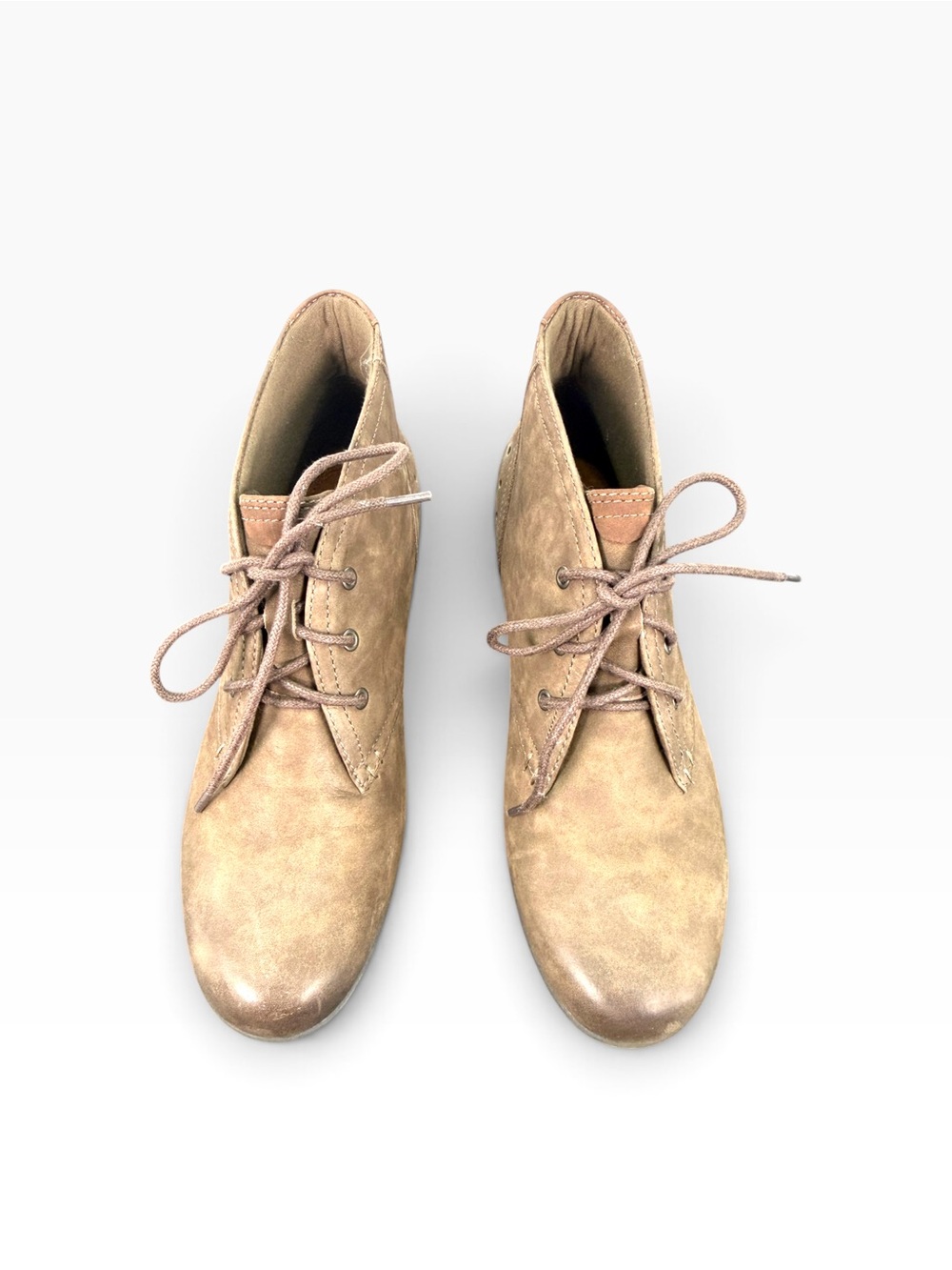 Cobb Hill by New Balance Aria Light Tan Stone Chukka Boots